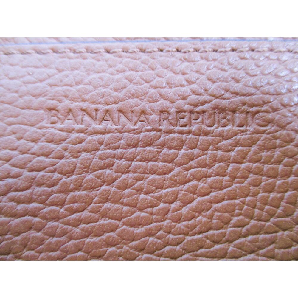 BANANA REPUBLIC Tan Soft Unlined Leather Tote Shoulder Crossbody Bag - Picture 9 of 10